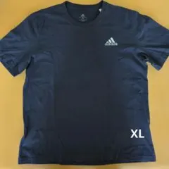 adidas ネイビー Tシャツ　XLサイズ　　綿100%