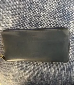 キソラ　長財布　ラウンドファスナー　ルネディ　牛革　KIVP-168 ブルー