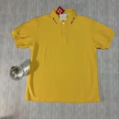 【新品】ミキハウス MIKIHOUSE 半袖ポロシャツ M イエローレディースのサムネイル