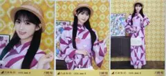 川崎桜 生写真 浴衣 3種コンプ - メルカリ