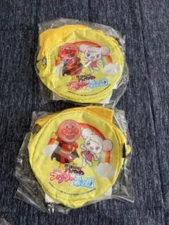 アンパンマン 丸型ポーチ 2個セット