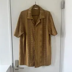ZARA オープンカラー マスタードXLのサムネイル