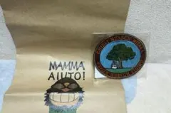 ジブリ美術館　ワッペン　ステッカー　木の下のトトロ　新品未使用