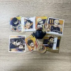 ハイキュー!! アクリルスタンドとステッカーとマスコットの計8点セット