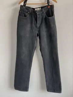 00s Levi’s ブラックデニム リーバイス 550 W33 L32