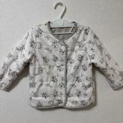 95サイズ　キッズ 花柄　キルティング　ジャケット