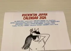 ROCKIN'ON JAPAN CALENDAR 2026