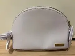 メゾンドフルール ラウンドポーチ ラベンダー