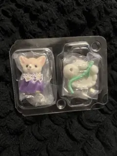 シルバニアファミリー人形と小物セット