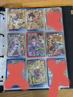スーパードラゴンボールヒーローズ カードまとめ売り ファイル引退品