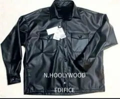 n.hoolywood フェイクレザー　サイズ40 cpo