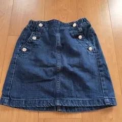 GU デニムスカート 130