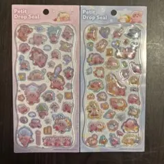 新品正規品カービィ プチドロップシール 2枚セット