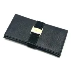 Y607-318　Salvatore Ferragamo 長財布 ヴァラ リボンのサムネイル