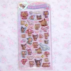 【正規品】うるちゅるポップシール 日焼けサンリオキャラクターズ