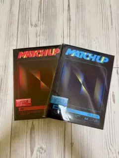 INI MATCH UP レッド ブルー 2枚セット