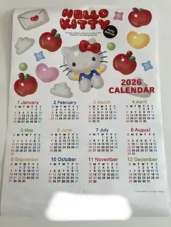 ☆ハローキティ HELLO KITTY 2026ポスター カレンダー☆