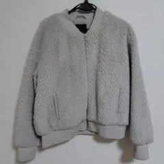 WEATHERPROOF グレー フリースジャケット M