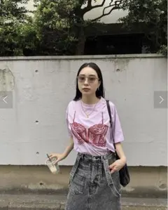 MEDI LINGERIE TROMPE L`OEIL TEEのサムネイル