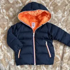 B:MING by BEAMS ダウンコート 90 ネイビー/オレンジ