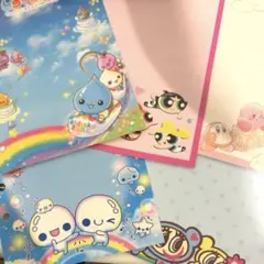 シール帳　リフィル　シール台紙　カービィ