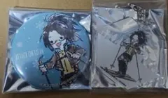 進撃の巨人 グラフアート(雪遊び)【ハンジ】缶バッジ＆アクリルキーホルダー