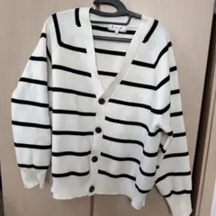 ROPÉ PICNIC ストライプ カーディガン サイズ38