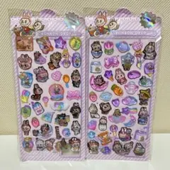 ラブブ 2枚セット ウォーターシール