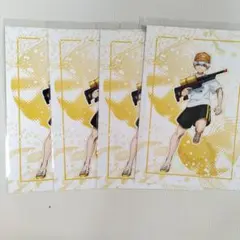 Dr.STONE　西園寺羽京　特典ポストカード　4枚