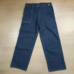 beauty&youth　ビューティ－&ユース　ワイドデニムパンツ S