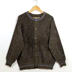 GU×UNDERCOVERシャギークルーネックカーディガン