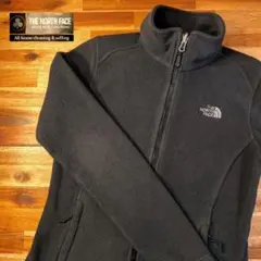 【D58】ザ ノースフェイス フラッシュドライ フリースジャケット ブラック M