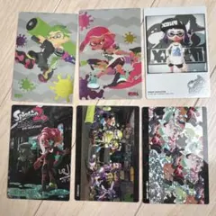 スプラトゥーン カード6枚セット