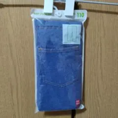 デニム風レギンス 10分丈　110サイズ