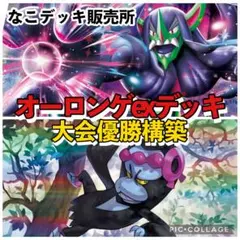 マリィのオーロンゲex ➕メガゲンガーex 構築済みデッキ ジムバトル
