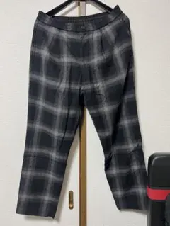 GLOBAL WORK スラックス チェック柄