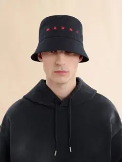 MARNI バケットハット ブラック