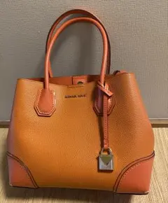 MICHAEL KORS 2way ショルダーバッグ オレンジ