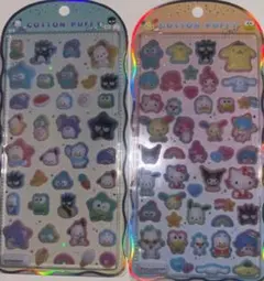 コットンパフィシール　サンリオキャラクターズ　正規品