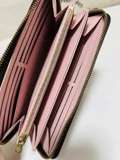 Louis Vuitton モノグラム 長財布ローズバレリーヌジッピーウォレット