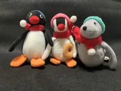 2011年 mister Donut 限定 コラボ Pingu ぬいぐるみ Yahoo!オークション - ミスタードーナツ 2011年 ピングーコラボ 『