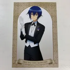 しゅごキャラ　メイド＆執事　缶バッジ　アクリルカード　月詠イクト　特典　マルイ AMNIBUS-日常使いできるアニメグッズの通販サイト-