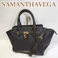 サマンサベガ ステッチバチェロ ショルダーバッグ 2WAY