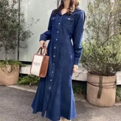 NICE CLAUP ロングワンピースのサムネイル
