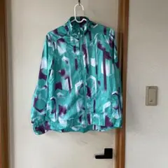 complete running ウィンドブレーカー ターコイズ