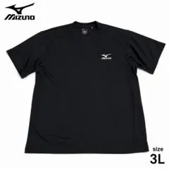MIZUNO ミズノ ドライ 半袖Tシャツ ブラック 3L XO 大きいサイズのサムネイル