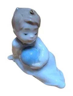 【希少品】LLADRO リヤドロ フィギュリン 子供 ボール クリスマスのサムネイル