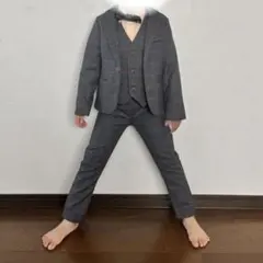 スーツ上下　ベスト　シャツ　4点セット