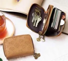 リンネル 付録 miffy おばけミッフィー キーチェーン付きじゃばら財布