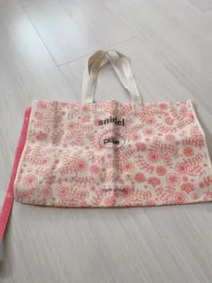 ジェラートピケ　トートバッグ　ショップ袋